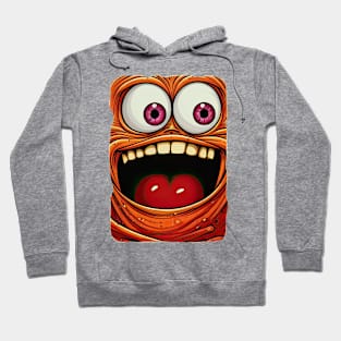 Funny Monster Face Hoodie